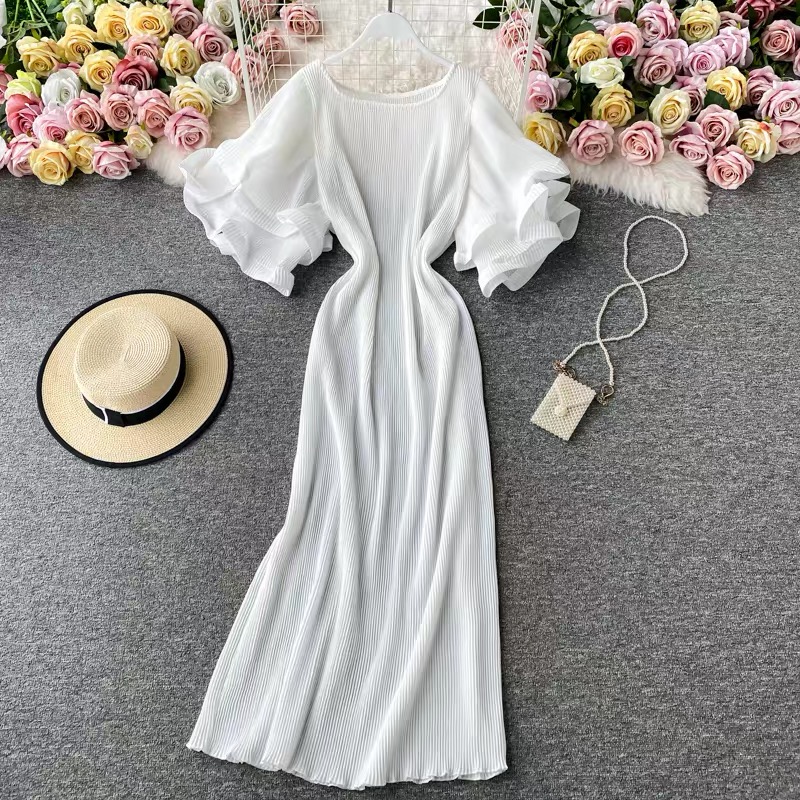 Dinner nights ruffle dress FD2 images